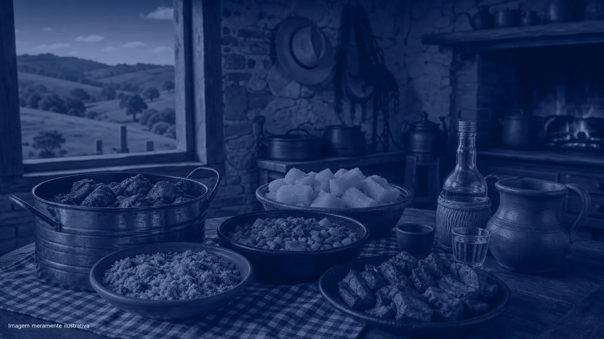 Porco na lata e farofa de içá: a cozinha tropeira de Silveiras