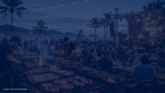 Parrilla Day chega à 3ª edição em Caraguatatuba com churrasco premium e música ao vivo