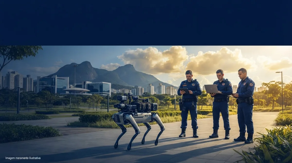 São José dos Campos testa robô quadrúpede para reforçar segurança e Defesa Civil
