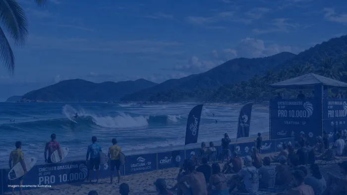 Ubatuba recebe etapa do Circuito Brasileiro de Surf Pro 10.000 em Itamambuca