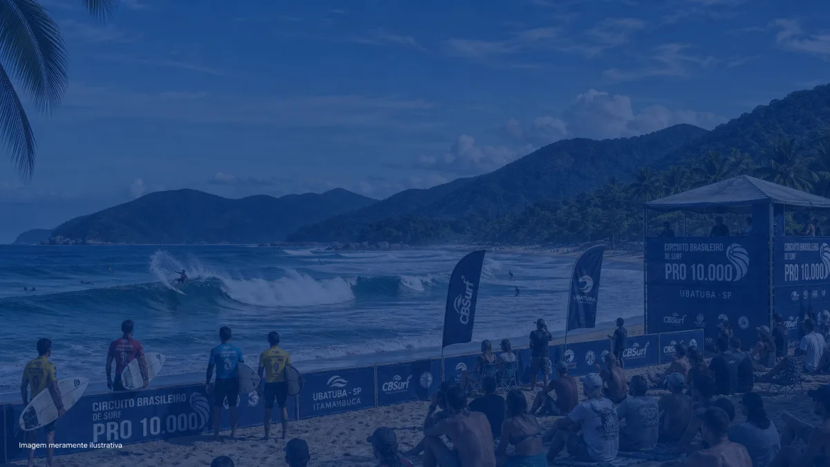 Ubatuba recebe etapa do Circuito Brasileiro de Surf Pro 10.000 em Itamambuca