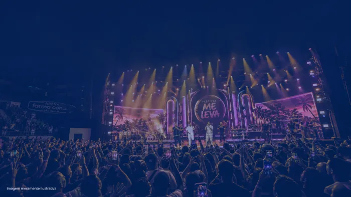 Festival Me Leva reúne Gaab, Belo e Pixote na Arena Farma Conde