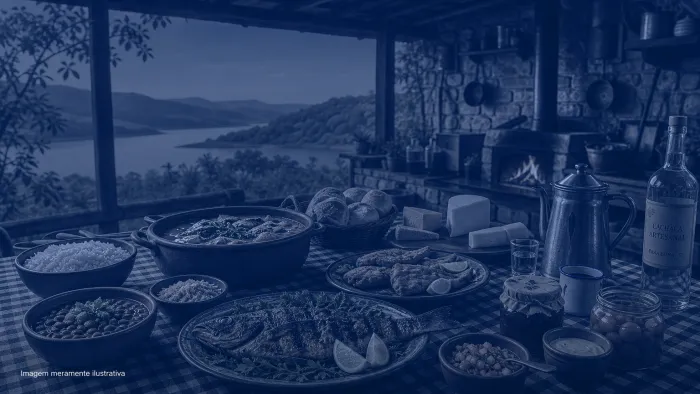 Cozinha caipira e peixe fresco: a gastronomia de Paraibuna