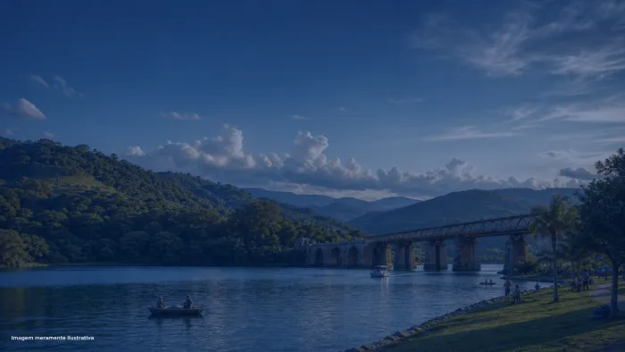 Represa, ponte histórica e rio: o turismo de Santa Branca