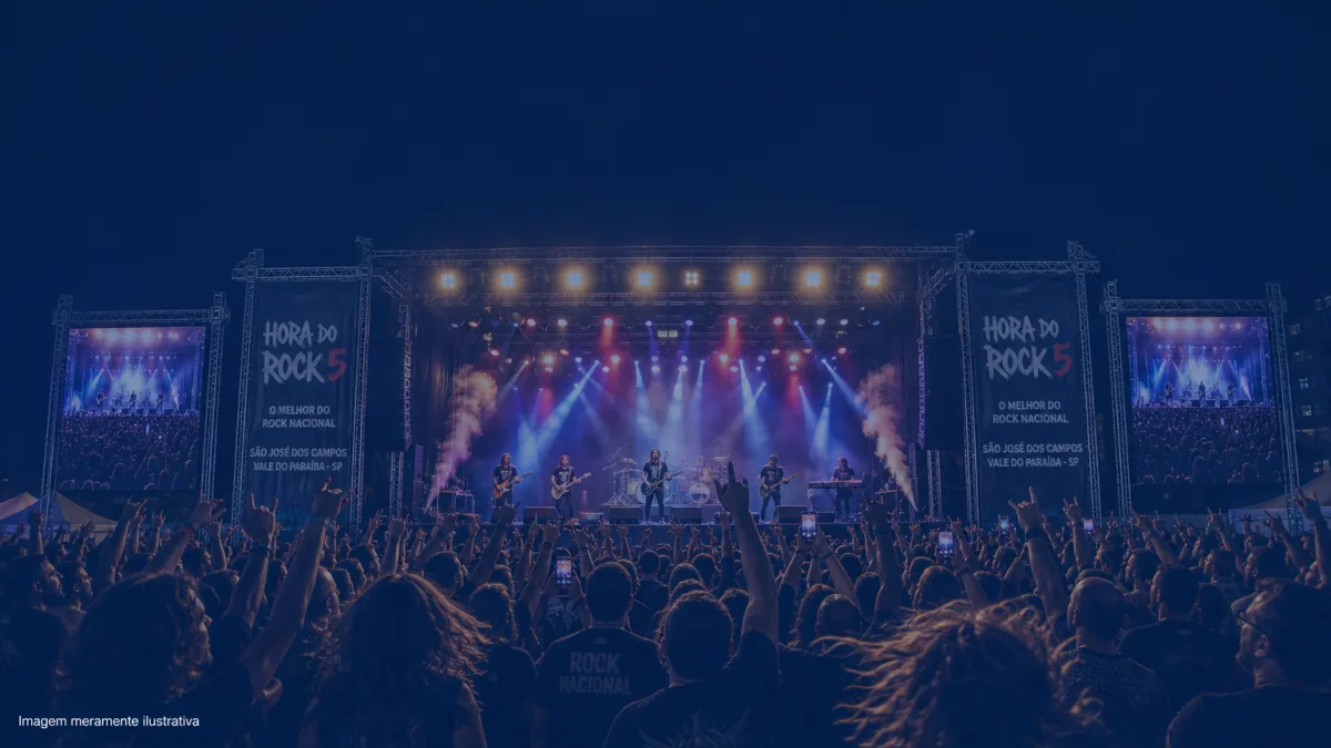 Hora do Rock 5 reúne clássicos do rock nacional em São José dos Campos
