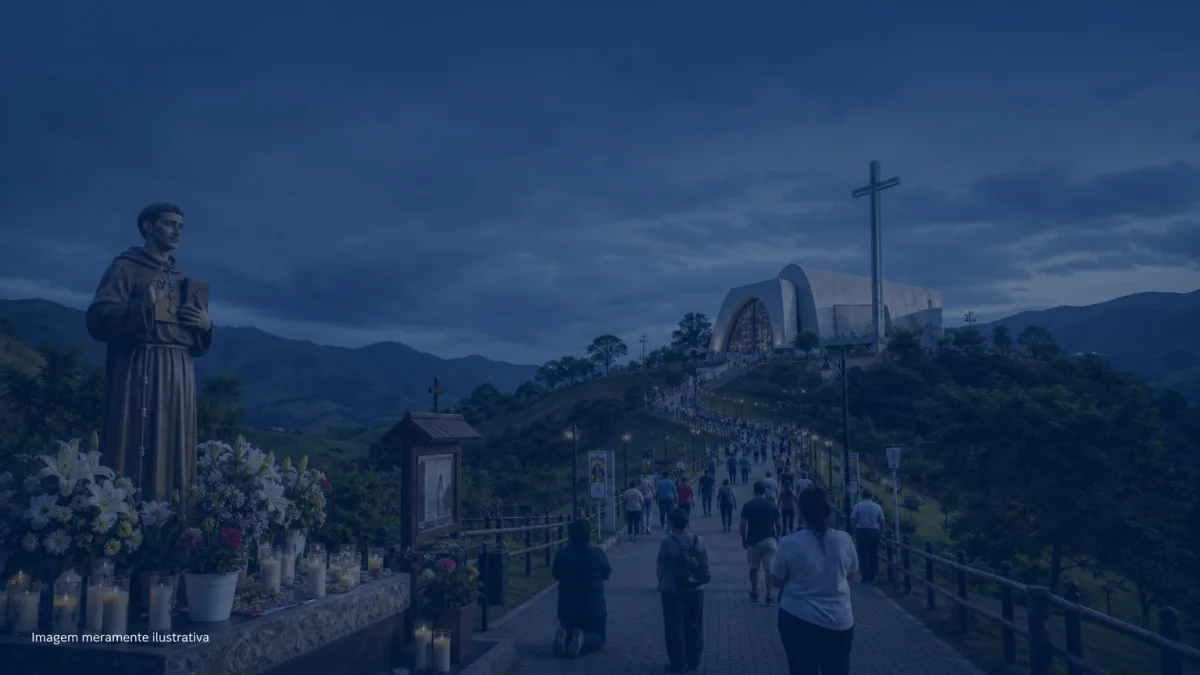 Roteiro Religioso de Frei Galvão: o santuário que atrai romeiros a Guaratinguetá