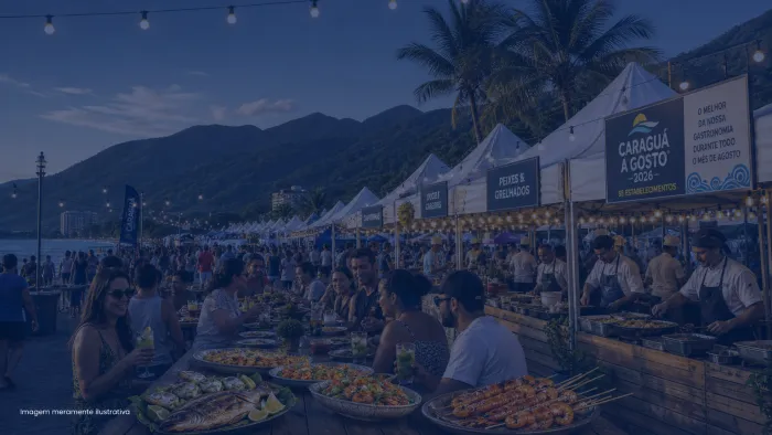 Caraguá a Gosto 2026 reúne 55 estabelecimentos em festival gastronômico durante agosto