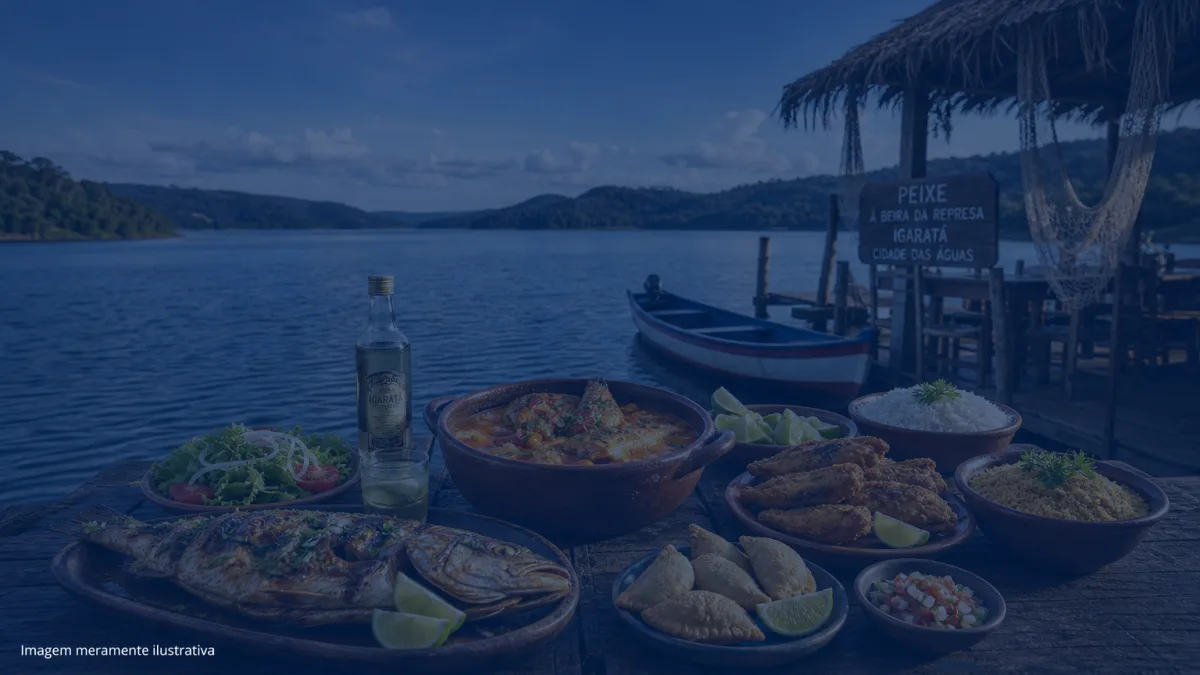 Peixe à beira da represa: a gastronomia de Igaratá