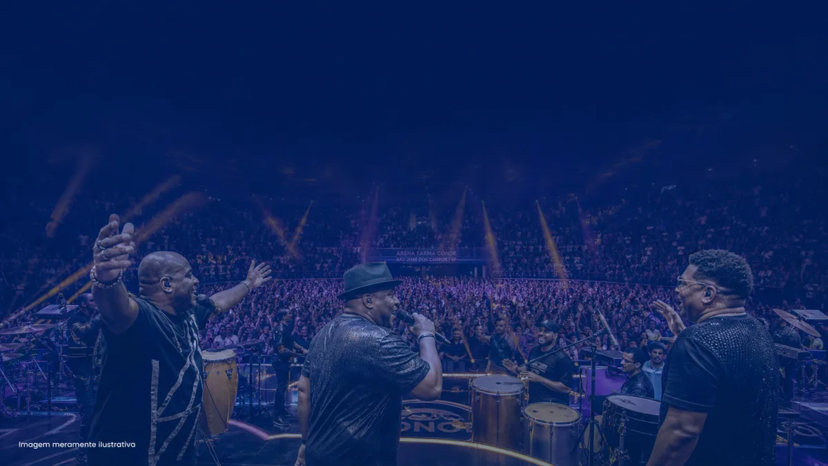 Chrigor, Netinho de Paula e Márcio Art trazem o “Samba 90 Graus” à Arena Farma Conde