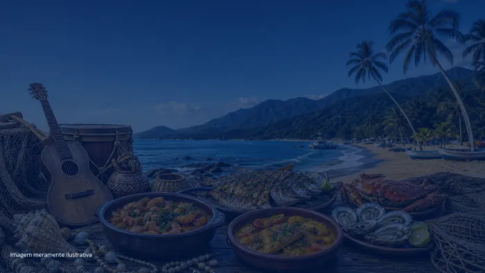 Azul-marinho e cultura caiçara: os sabores que identificam Caraguatatuba