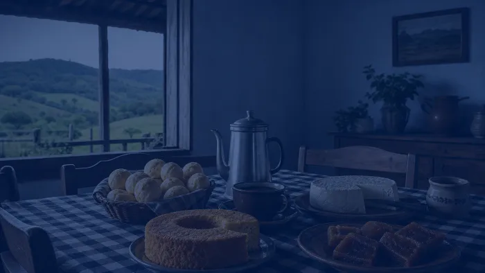 A simplicidade da mesa caipira em Arapeí, no Vale Histórico