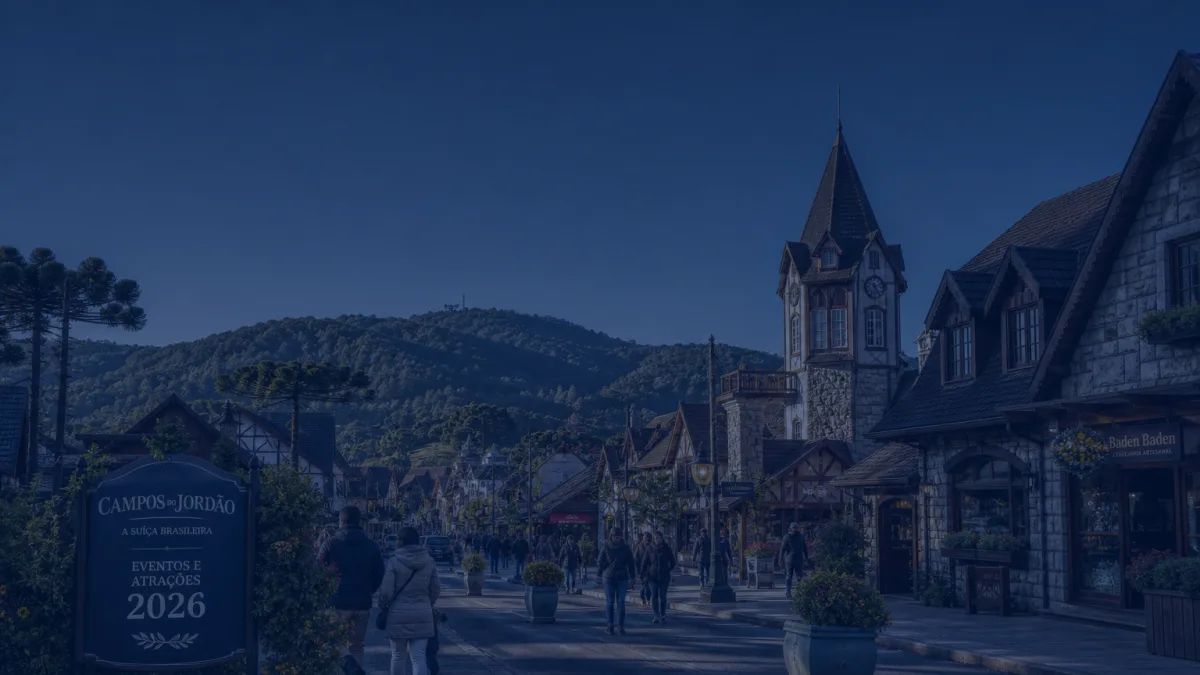 Prefeitura lança calendário turístico de Campos do Jordão para 2026