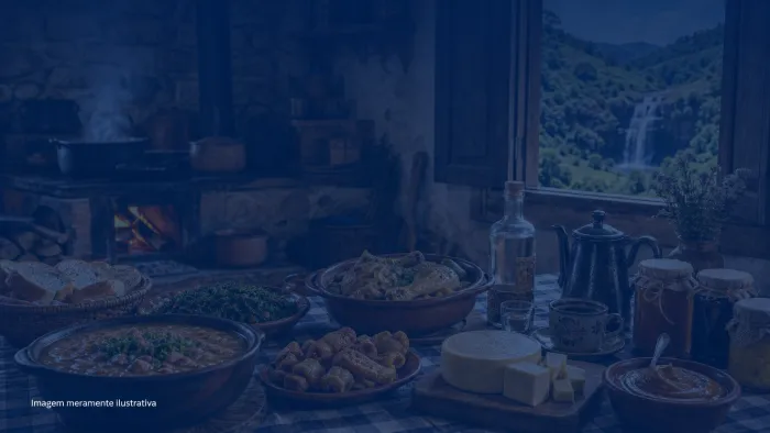 A simplicidade da cozinha rural em Redenção da Serra