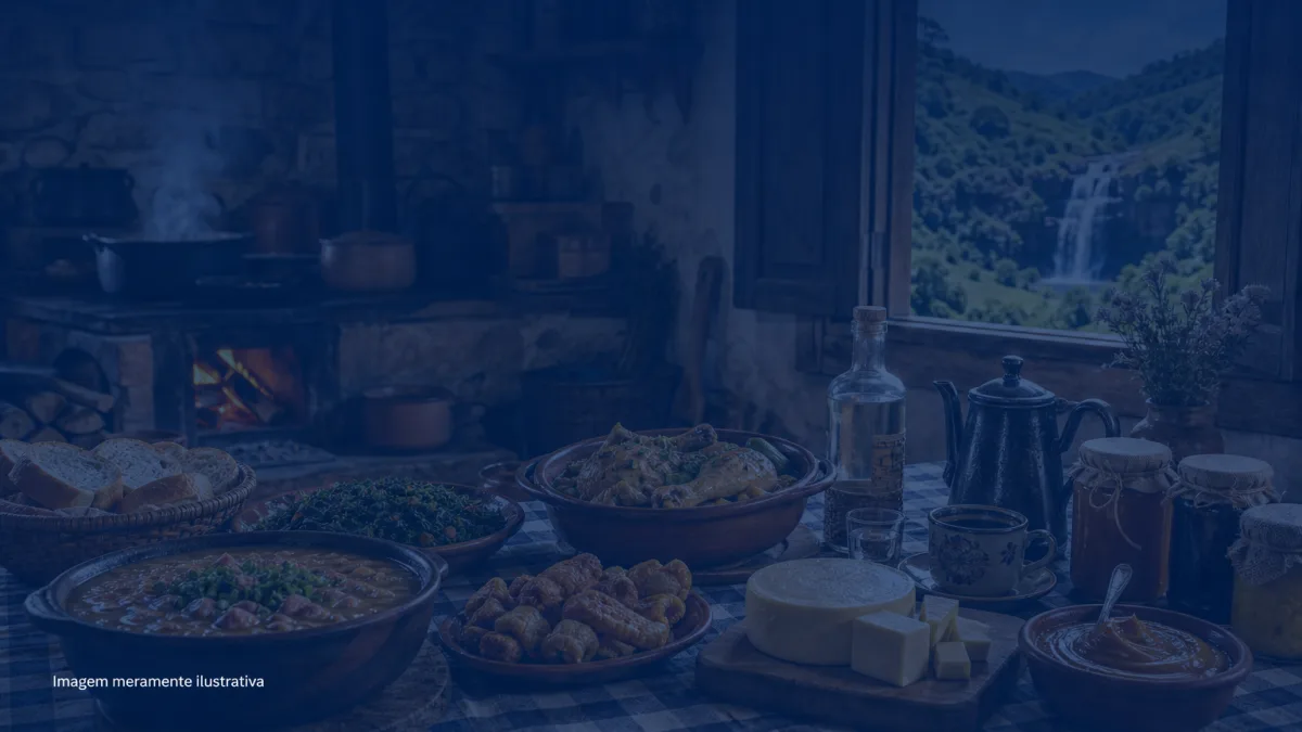 A simplicidade da cozinha rural em Redenção da Serra