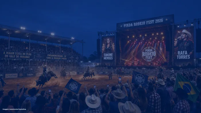 Pinda Rodeio Fest 2026 – Simone Mendes e Rafa Torres