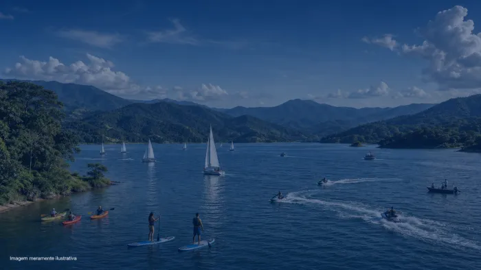 Represa de Paraibuna: esportes náuticos e ecoturismo na Serra da Mantiqueira