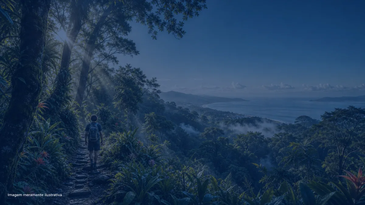 Trilhas na Mata Atlântica: o Parque Estadual da Serra do Mar em Caraguatatuba