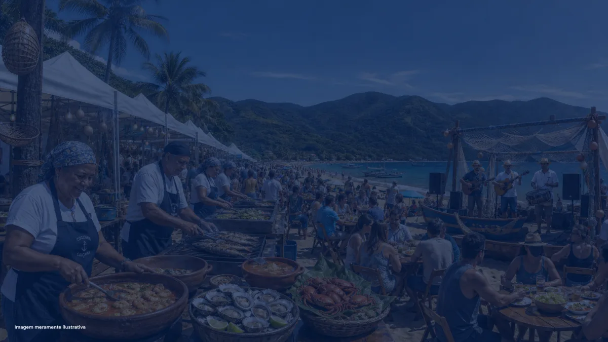 8º Festival Gastronômico Caiçara reuniu chefs e tradição em São Sebastião