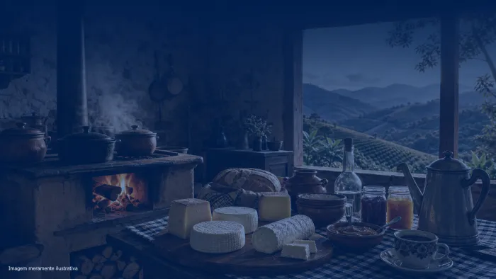 A gastronomia rural de Pindamonhangaba: fogão a lenha e queijos