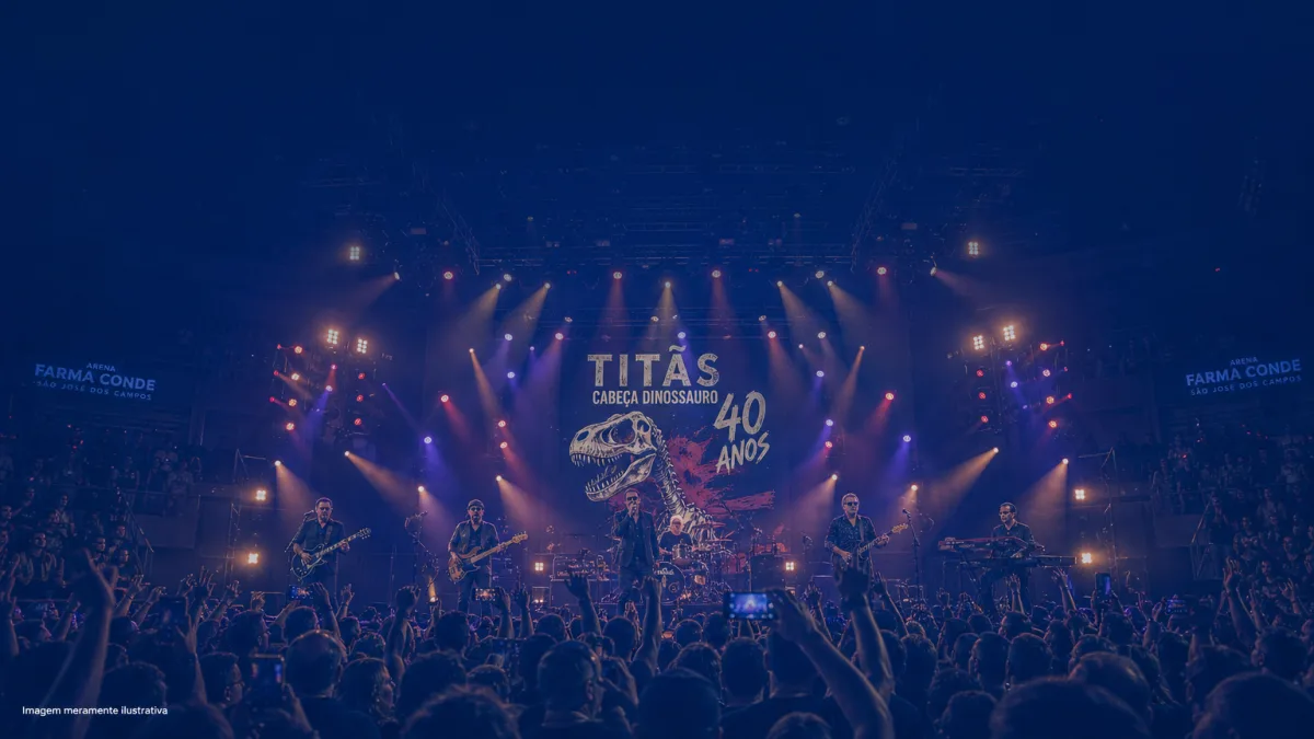 Titãs celebram 40 anos de “Cabeça Dinossauro” na Arena Farma Conde